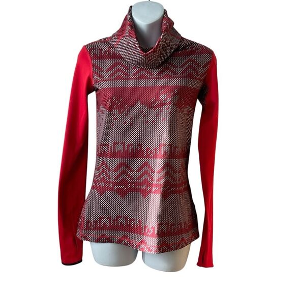 NIKE Pro Hyperwarm Nordic Infinity Long Sleeve Turtleneck Sweater Size S - Picture 1 of 7